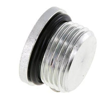 Bouchon UN 1-1/16''-12 Acier NBR avec hexagone interne 400bar (5620.0psi)