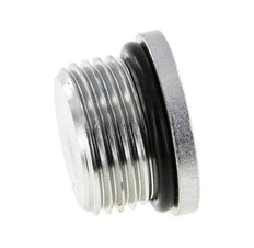 Bouchon UN 1-1/16''-12 Acier NBR avec hexagone interne 400bar (5620.0psi)