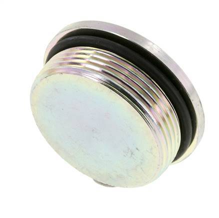 Bouchon UN 1-7/8''-12 Acier NBR avec hexagone interne 250bar (3512.5psi)
