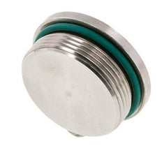 Bouchon UN 1-7/8''-12 Acier inoxydable FKM avec hexagone interne 250bar (3512.5psi)
