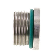 Bouchon UN 1-1/16''-12 Acier inoxydable FKM avec hexagone interne 400bar (5620.0psi)
