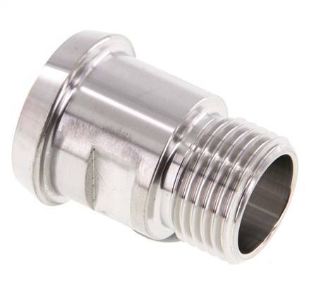DIN 11851 Raccord sanitaire (laitier) 28mm Cône x G1/2 pouce Mâle Acier inoxydable