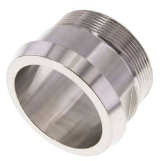 DIN 11851 Raccord sanitaire (laitier) 86mm Cône x G2 1/2 pouce Mâle Acier inoxydable