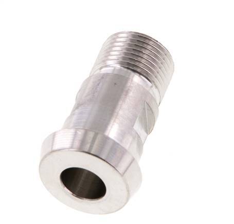 DIN 11851 Raccord sanitaire (laitier) 22mm Cône x G3/8 pouce Mâle Acier inoxydable