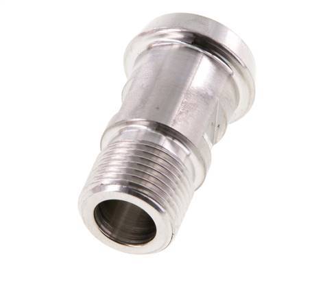 DIN 11851 Raccord sanitaire (laitier) 22mm Cône x G3/8 pouce Mâle Acier inoxydable