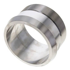 DIN 11851 Sanitary (Dairy) Fitting 121mm Cone x G4 inch Male Stainless Steel