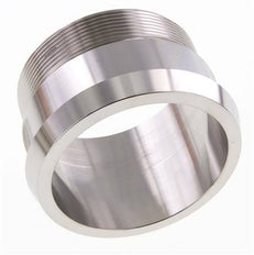 DIN 11851 Sanitary (Dairy) Fitting 100mm Cone x G3 inch Male Stainless Steel