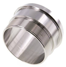 DIN 11851 Raccord sanitaire (laitier) 100mm Cône x G3 pouce Mâle Acier inoxydable