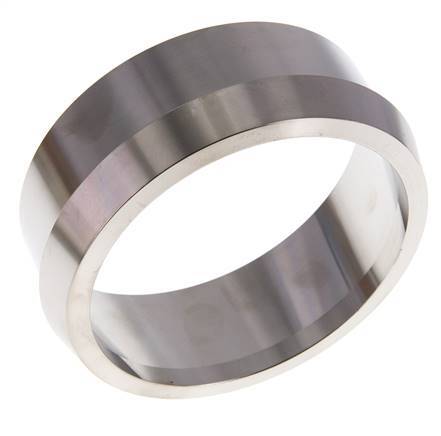 Raccord sanitaire (laitier) 121mm Cône x 114.3mm Extrémité à souder Acier inoxydable