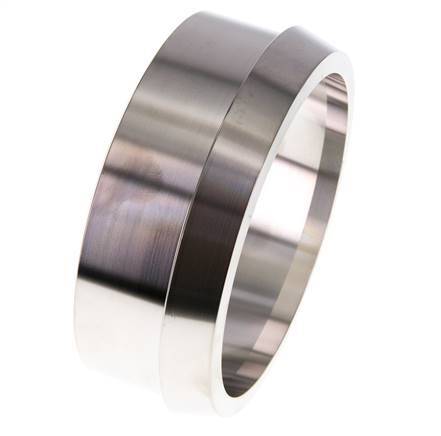 Raccord sanitaire (laitier) 121mm Cône x 114.3mm Extrémité à souder Acier inoxydable
