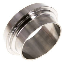 DIN 11851 Raccord sanitaire (laitier) 68mm Cône x 53mm Extrémité à souder Acier inoxydable