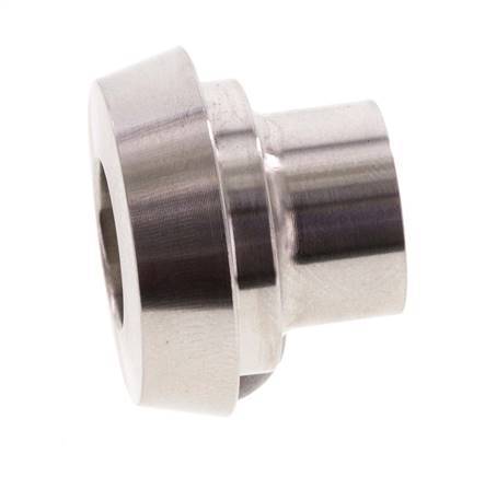 DIN 11851 Raccord sanitaire (laitier) 22mm Cône x 13mm Extrémité à souder Acier inoxydable
