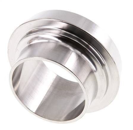 DIN 11851 Raccord sanitaire (laitier) 50mm Cône x 35mm Extrémité à souder Acier inoxydable