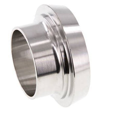 DIN 11851 Raccord sanitaire (laitier) 50mm Cône x 35mm Extrémité à souder Acier inoxydable