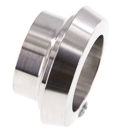 DIN 11851 Raccord sanitaire (laitier) 50mm Cône x 35mm Extrémité à souder Acier inoxydable