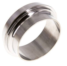 DIN 11851 Raccord sanitaire (laitier) 86mm Cône x 70mm Extrémité à souder Acier inoxydable