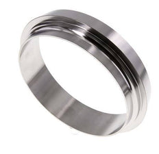 DIN 11851 Raccord sanitaire (laitier) 150mm Cône x 129mm Extrémité à souder Acier inoxydable