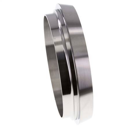 DIN 11851 Raccord sanitaire (laitier) 150mm Cône x 129mm Extrémité à souder Acier inoxydable