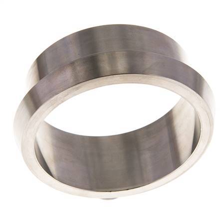 DIN 11851 Raccord sanitaire (laitier) 100mm Cône x 85mm Extrémité à souder Acier inoxydable