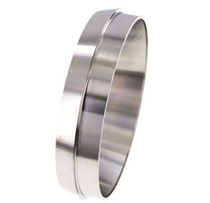 Raccord sanitaire (laitier) 176mm Cône x 168.3mm Extrémité à souder Acier inoxydable