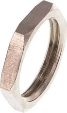 Contre-écrou G3/4'' en laiton plaqué nickel [5 pièces].
