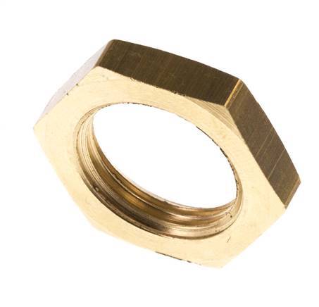 Lock Nut G3/8'' Brass [10 Pieces]