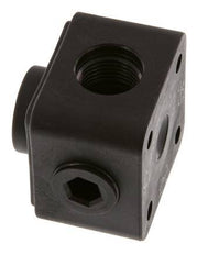 Distributeur 5 voies Montage mural G1/2'' Plastique