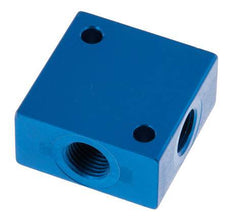 4-way Air Distributor G1/4'' Aluminium 16 bar (224.8 psi)