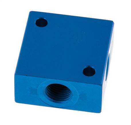 4-way Air Distributor G1/4'' Aluminium 16 bar (224.8 psi)