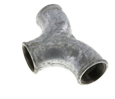 Raccord en T Rp2'' Femelle Fonte malléable 25bar (351.25psi)