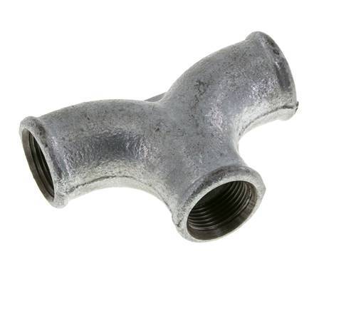 Raccord en T Rp3/4'' Femelle Fonte malléable 25bar (351.25psi)