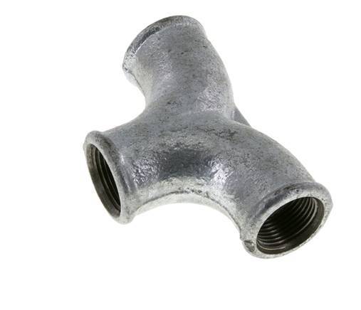 Raccord en T Rp3/4'' Femelle Fonte malléable 25bar (351.25psi)