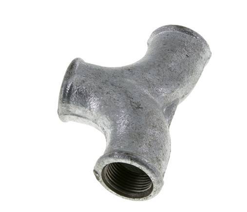 Raccord en T Rp3/4'' Femelle Fonte malléable 25bar (351.25psi)
