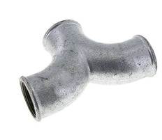 Raccord en T Rp1 1/2'' Femelle Fonte malléable 25bar (351.25psi)
