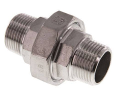 Union Connecteur droit R1'' Acier inoxydable Joint plat PTFE 16bar (224.8psi)
