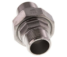 Union Connecteur droit R1'' Acier inoxydable Joint plat PTFE 16bar (224.8psi)