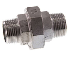 Union Connecteur droit R1'' Acier inoxydable Joint plat PTFE 16bar (224.8psi)
