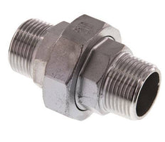 Union Connecteur droit R1'' Acier inoxydable Joint plat PTFE 16bar (224.8psi)