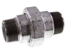 Raccord union droit R1 1/2'' joint plat en fonte 25bar (351.25psi)
