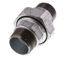 Raccord union droit R1 1/2'' joint plat en fonte 25bar (351.25psi)
