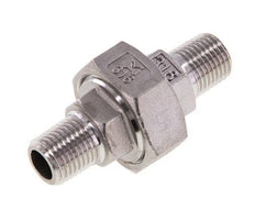 Union Connecteur droit R1/4'' Acier inoxydable Joint plat PTFE 16bar (224.8psi)