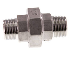 Union Connecteur droit R3/4'' Acier inoxydable Joint plat PTFE 16bar (224.8psi)