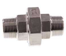 Union Connecteur droit R3/4'' Acier inoxydable Joint plat PTFE 16bar (224.8psi)