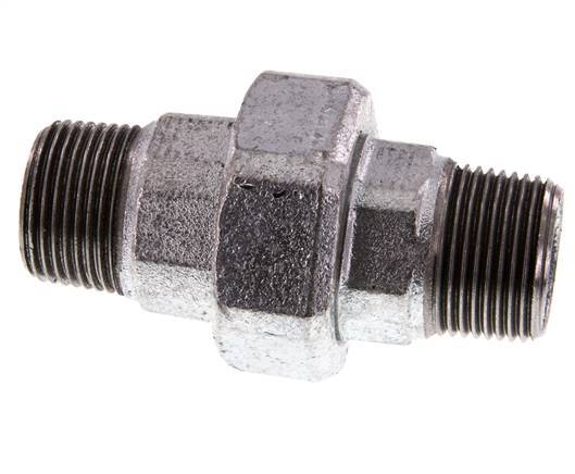 Raccord union droit R1'' joint plat en fonte 25bar (351.25psi)