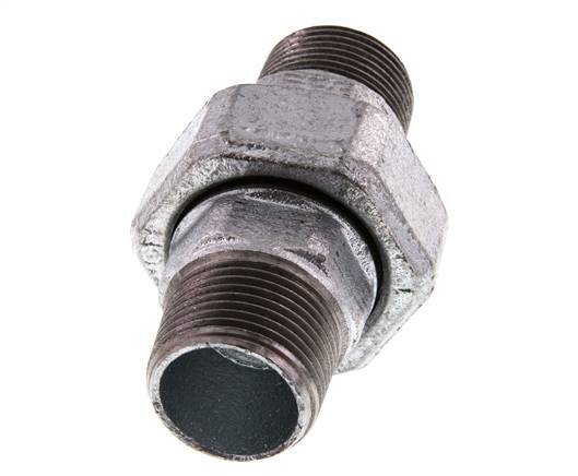 Raccord union droit R1'' joint plat en fonte 25bar (351.25psi)