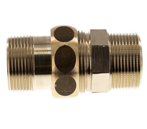 Union Connecteur droit R1 1/4'' Laiton Joint plat Centellen 16bar (224.8psi)