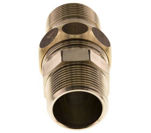 Union Connecteur droit R1 1/4'' Laiton Joint plat Centellen 16bar (224.8psi)