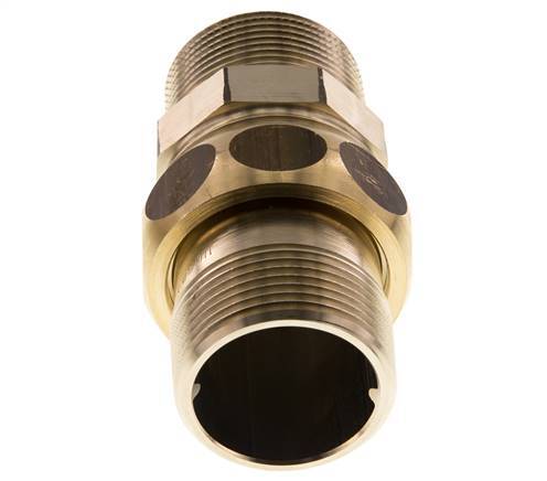 Union Connecteur droit R1 1/4'' Laiton Joint plat Centellen 16bar (224.8psi)