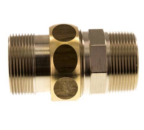 Raccord union droit R1 1/2'' Laiton Joint plat Centellen 16bar (224.8psi)