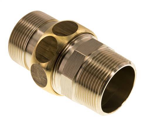 Raccord union droit R1 1/2'' Laiton Joint plat Centellen 16bar (224.8psi)